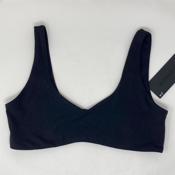 Alphalete Women's Black Aura Contour Sculpt Bra Size XL - Picture 1 of 12